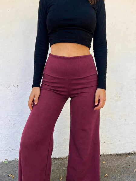~PREVENTA Pantalon Libre Gamuzado BURDEO ~