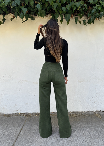 ~ Pantalon Libre Gamuzado VERDE~