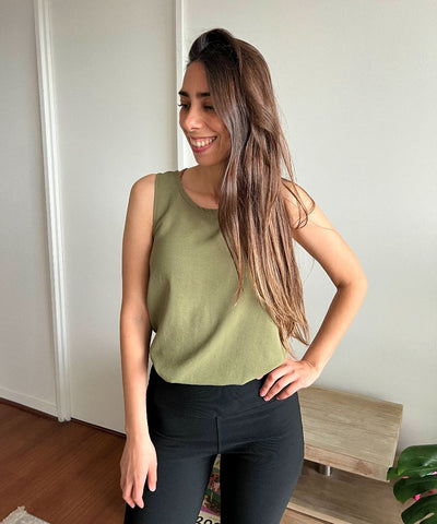 ~  Blusa Ambar / musgo