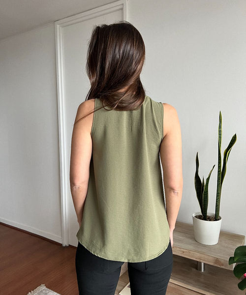 ~  Blusa Ambar / musgo
