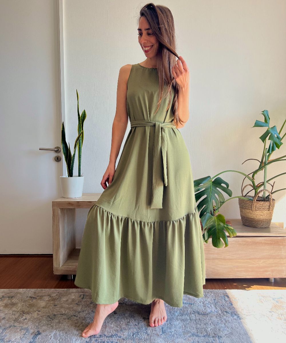 ~ Vestido Alba / musgo