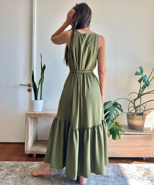 ~ Vestido Alba / musgo
