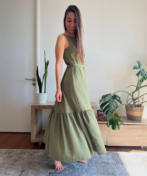 ~ Vestido Alba / musgo