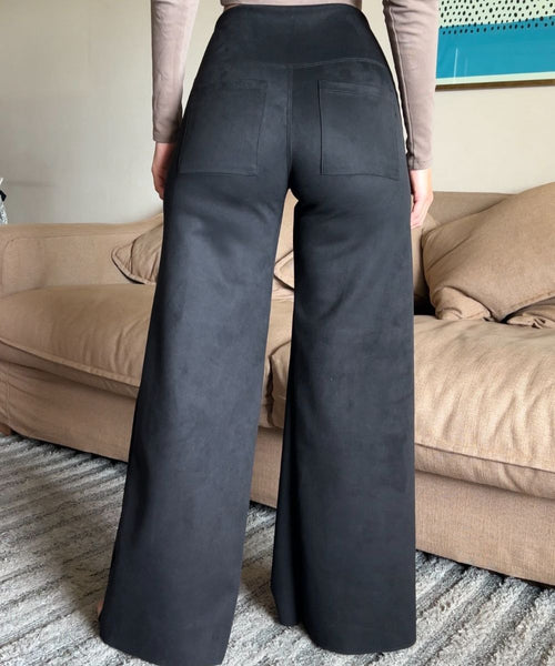 ~ PREVENTA Pantalon Libre Gamuzado NEGRO~