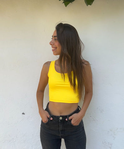 ~ Crop top Amarillo ~